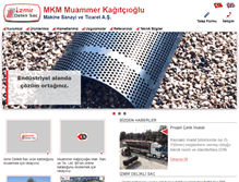 Tablet Screenshot of izmirdeliklisac.com